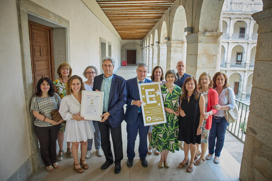 La Biblioteca de la Universidad de Alcalá obtiene en Sello EFQM 500