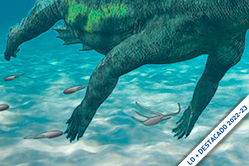 En verano: Una investigación de la UAH descubre huellas de notosaurio del Triásico en Guadalajara