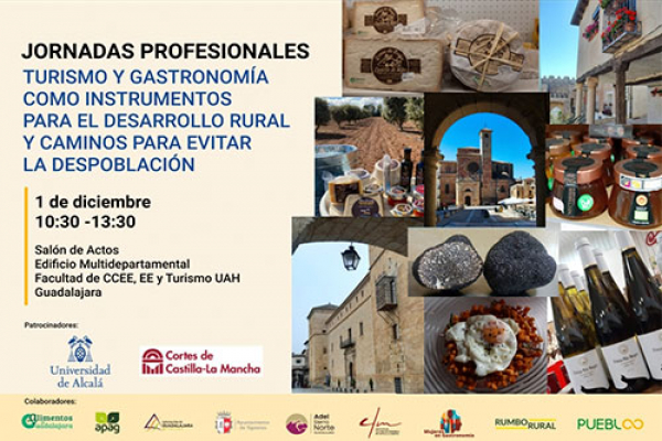 Turismo y gastronomía para evitar la despoblación, a debate en el Campus de Guadalajara de la UAH