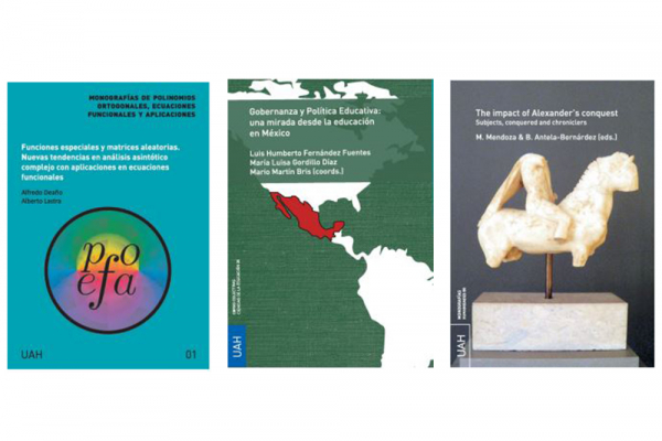 Editorial Universidad de Alcalá publica tres obras nuevas