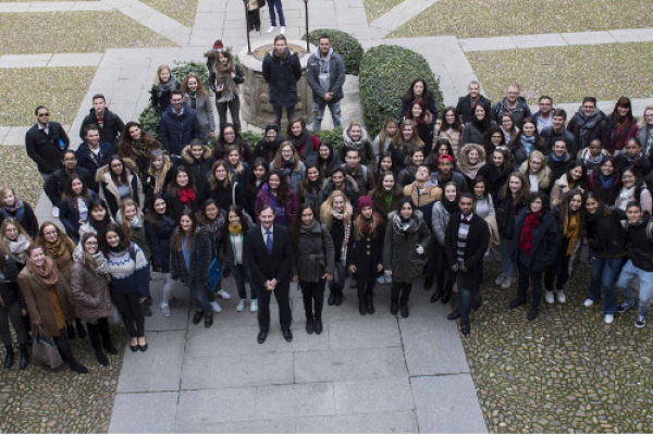 La UAH da la bienvenida a sus nuevos estudiantes Erasmus e internacionales