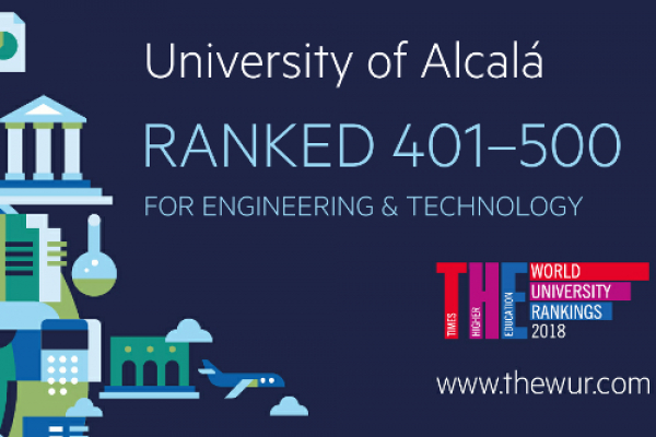 Los estudios de Ingeniería de la UAH, entre los 500 mejores del mundo