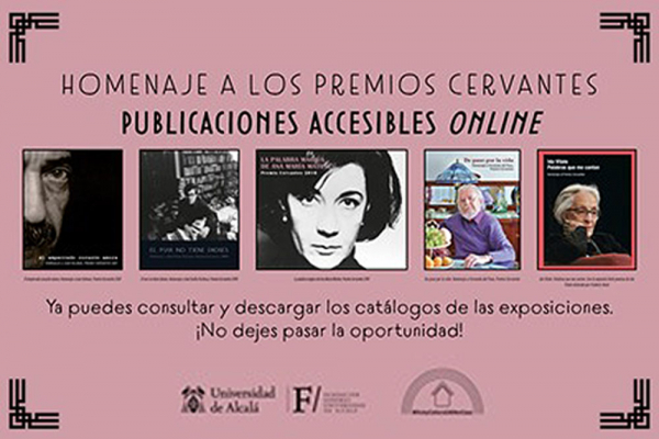 Premio Cervantes: Descarga de forma gratuita los catálogos de las exposiciones en honor a los galardonados