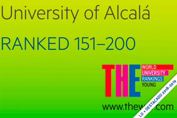 En verano: 'La UAH está entre las 200 mejores universidades ‘jóvenes’ del mundo en el ranking del Times por cuarto año consecutivo'