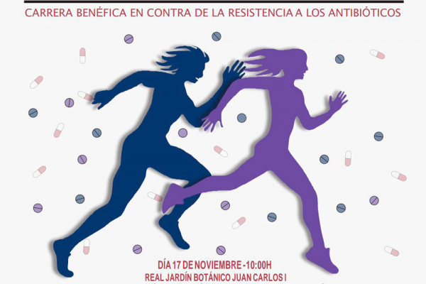Carrera solidaria ¡Corre sin resistencias! para concienciar sobre el mal uso de los antibióticos