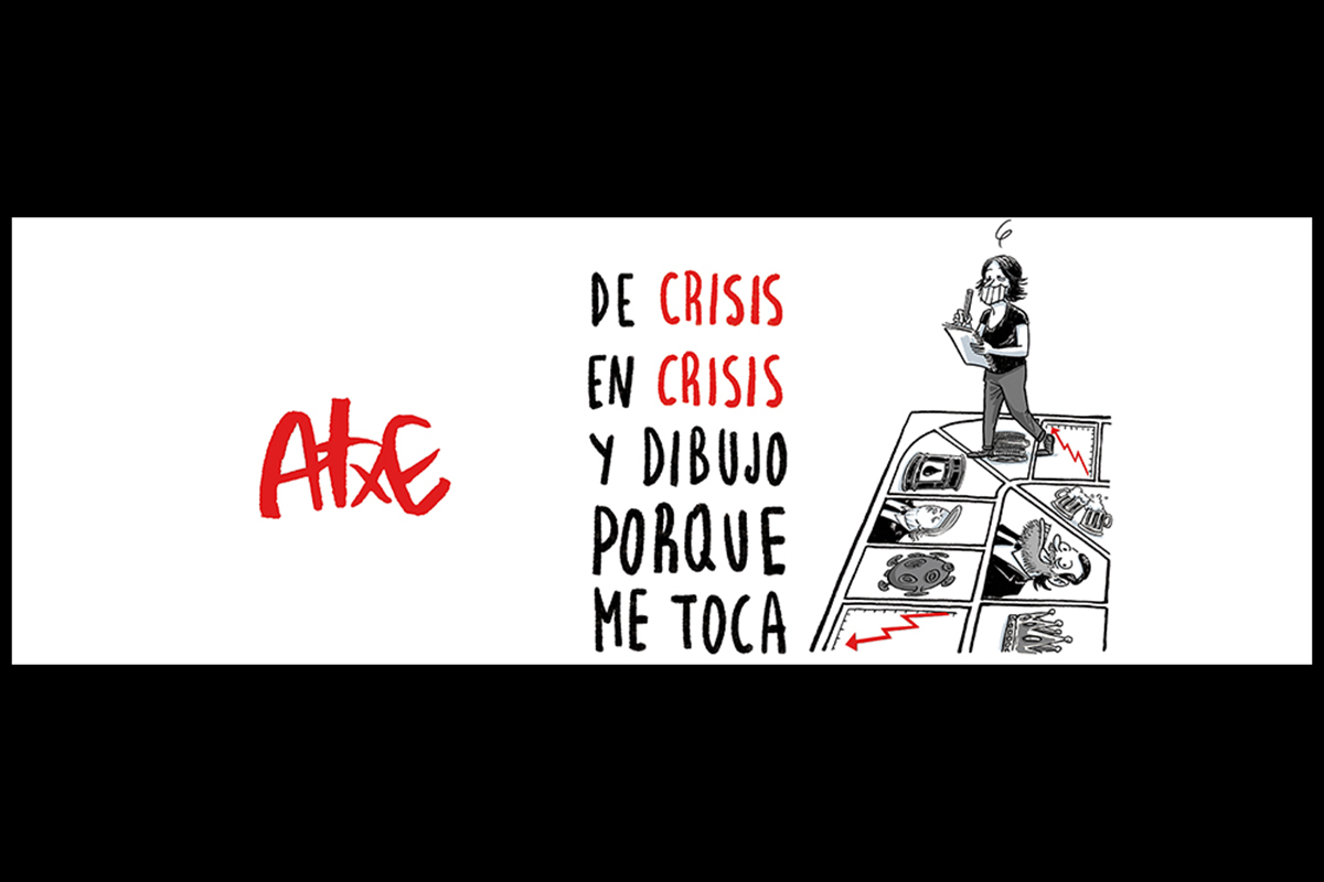 La Sala Virtual del IQH estrena nueva exposición ‘Axte. De crisis en crisis y dibujando porque me toca’