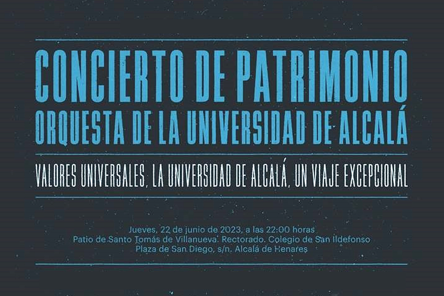 Concierto de Patrimonio por la Orquesta de la Universidad de Alcalá