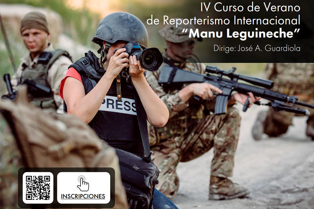 Ya está abierta la inscripción al IV curso de verano sobre reporterismo internacional Manu Leguineche