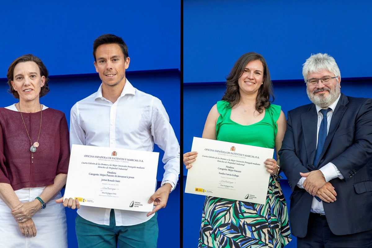 Dos proyectos de patente de la Universidad de Alcalá, entre los finalistas de los Premios OEPM 2025