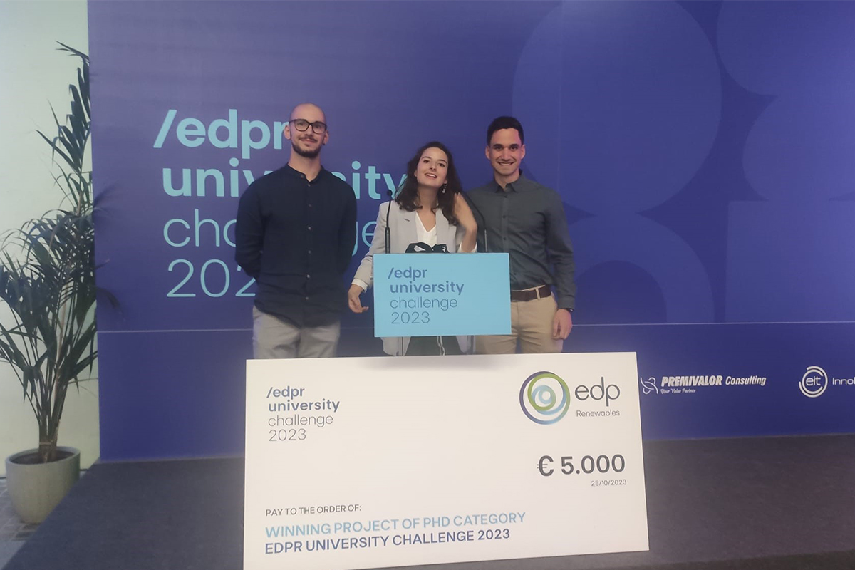Tres doctorandos de la UAH ganan el concurso internacional EDPR University Challenge