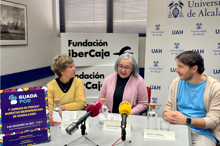 Guadapod, la primera jornada de podcast narrativos aterriza en la capital alcarreña de la mano de la UAH y la Fundación Ibercaja