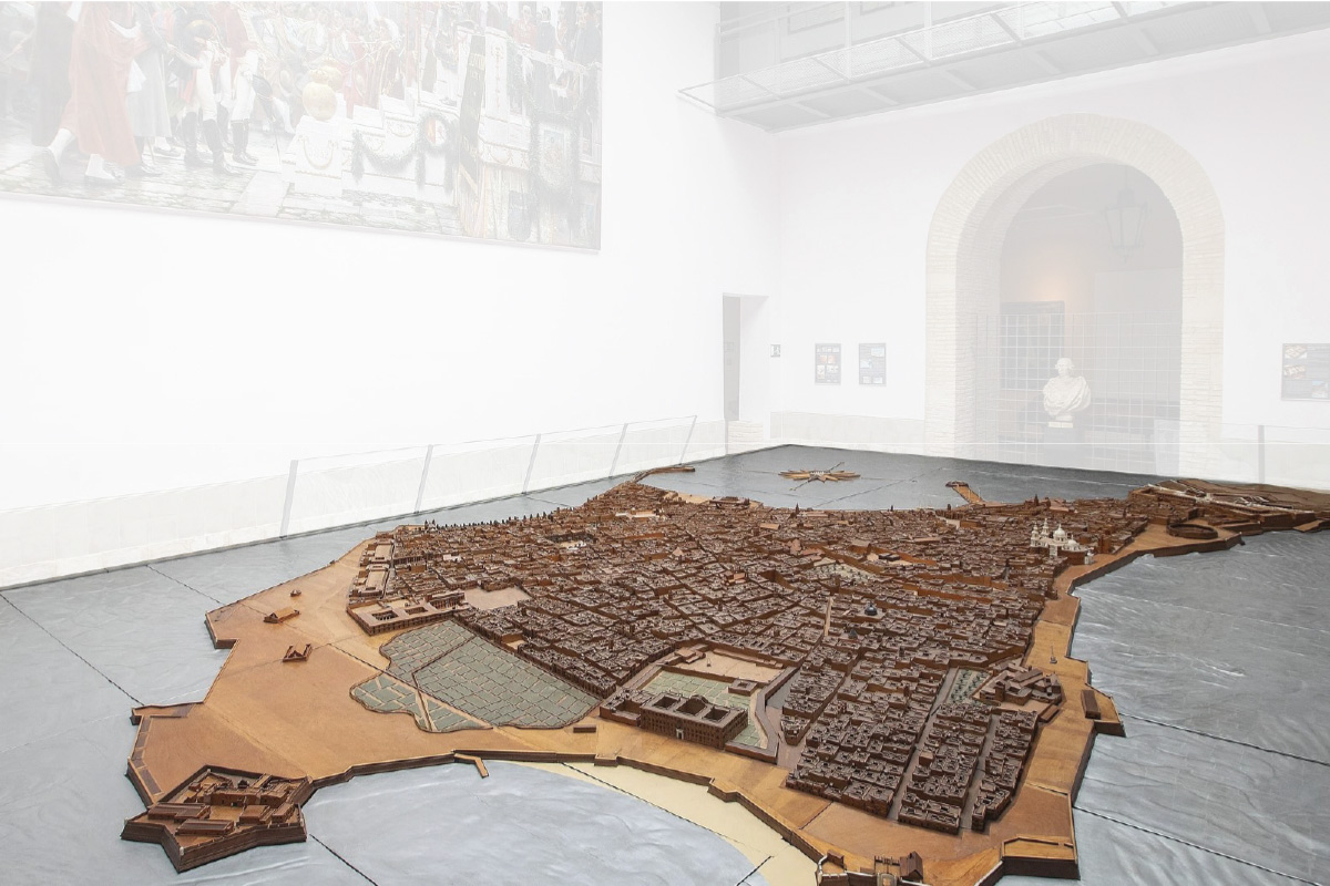La UAH analiza la ciudad de Cádiz en miniatura a través de una maqueta única en el mundo