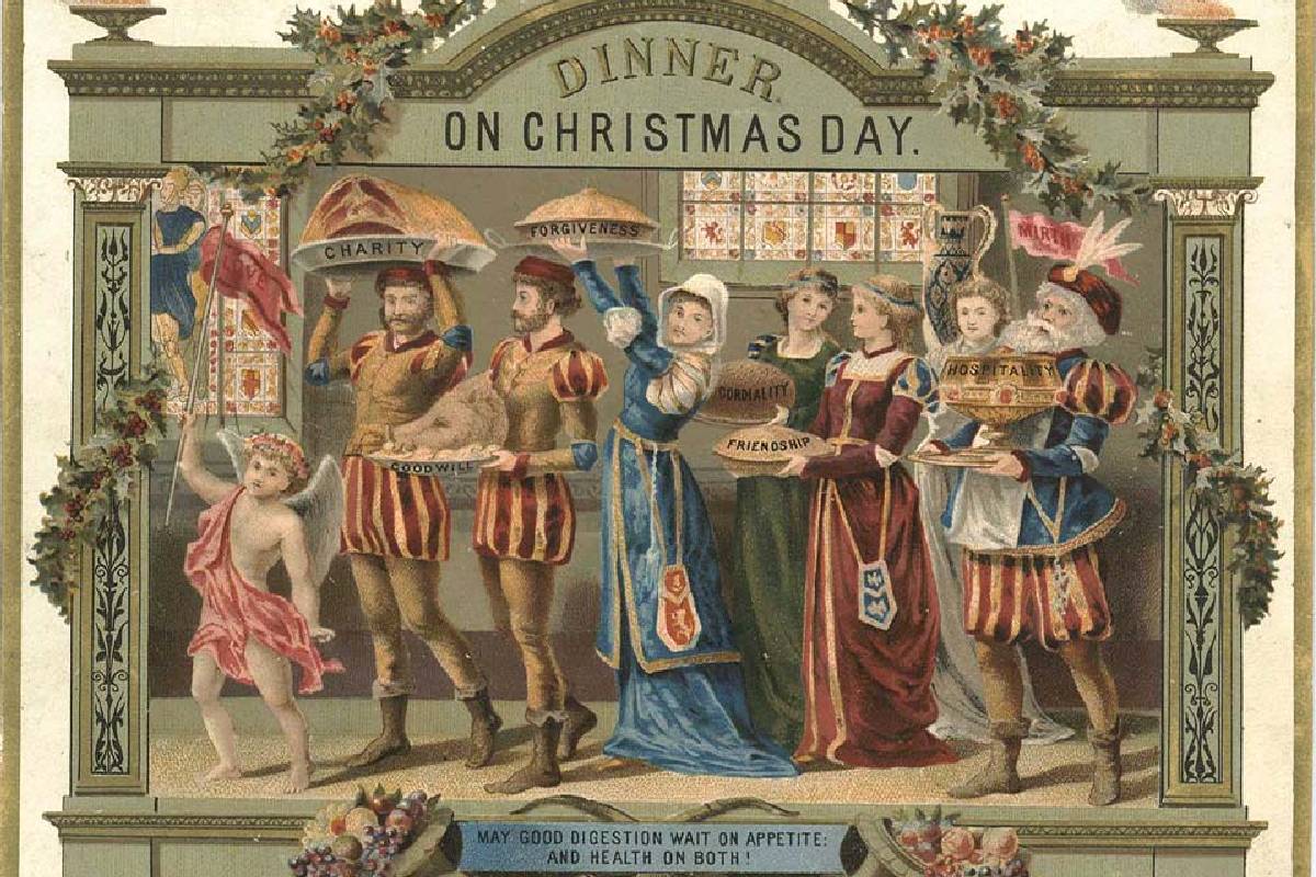 Así eran los banquetes navideños en la Edad Media