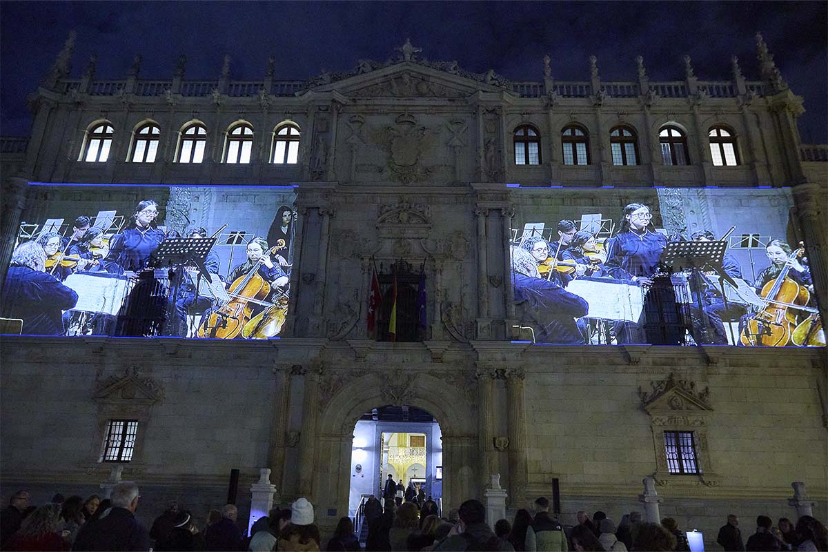 Fachada concierto Semana de las Luces