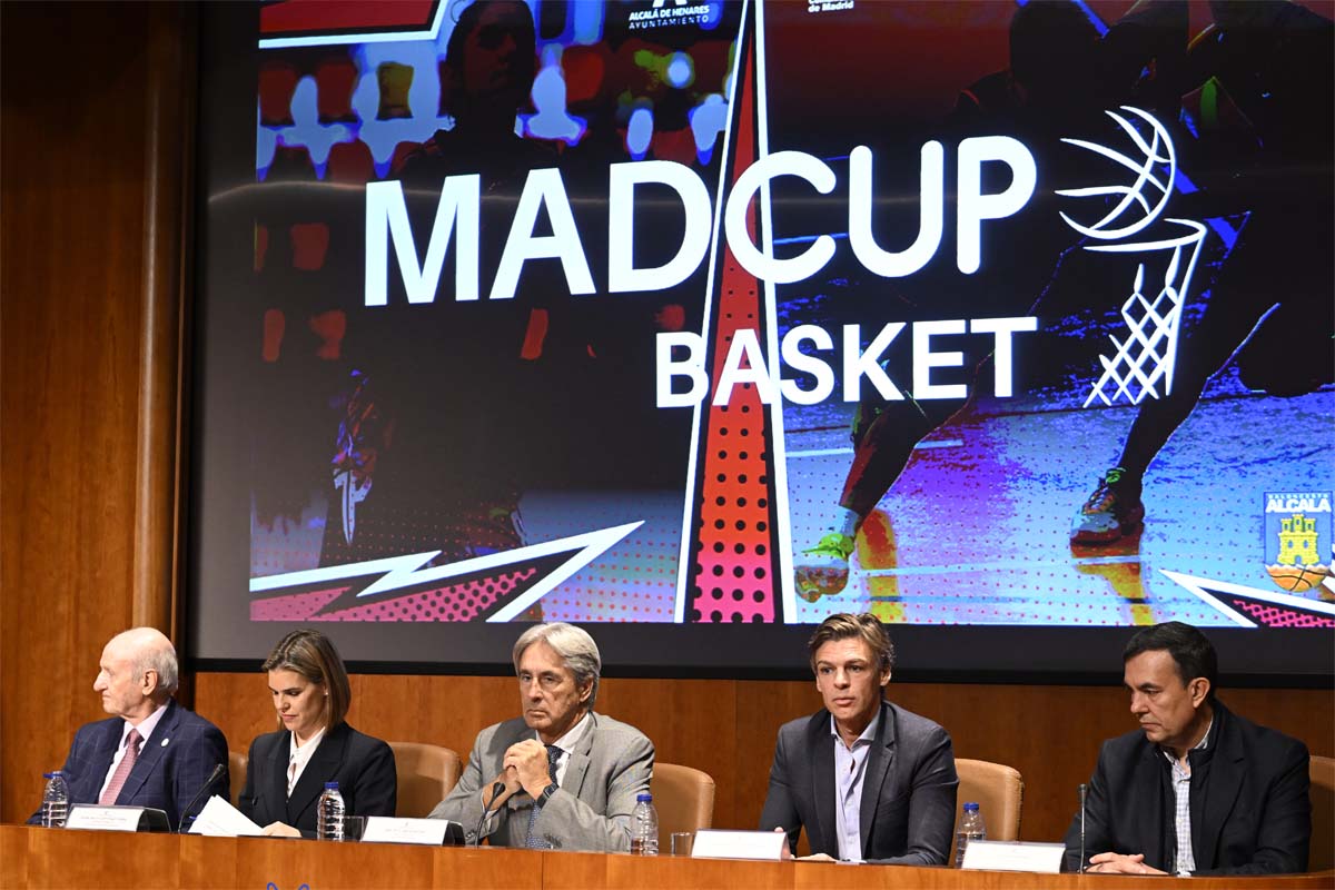 La UAH acogió la presentación de la II Edición de MADCUP BASKET