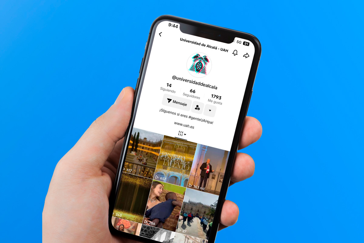 La Universidad de Alcalá estrena canal en TikTok