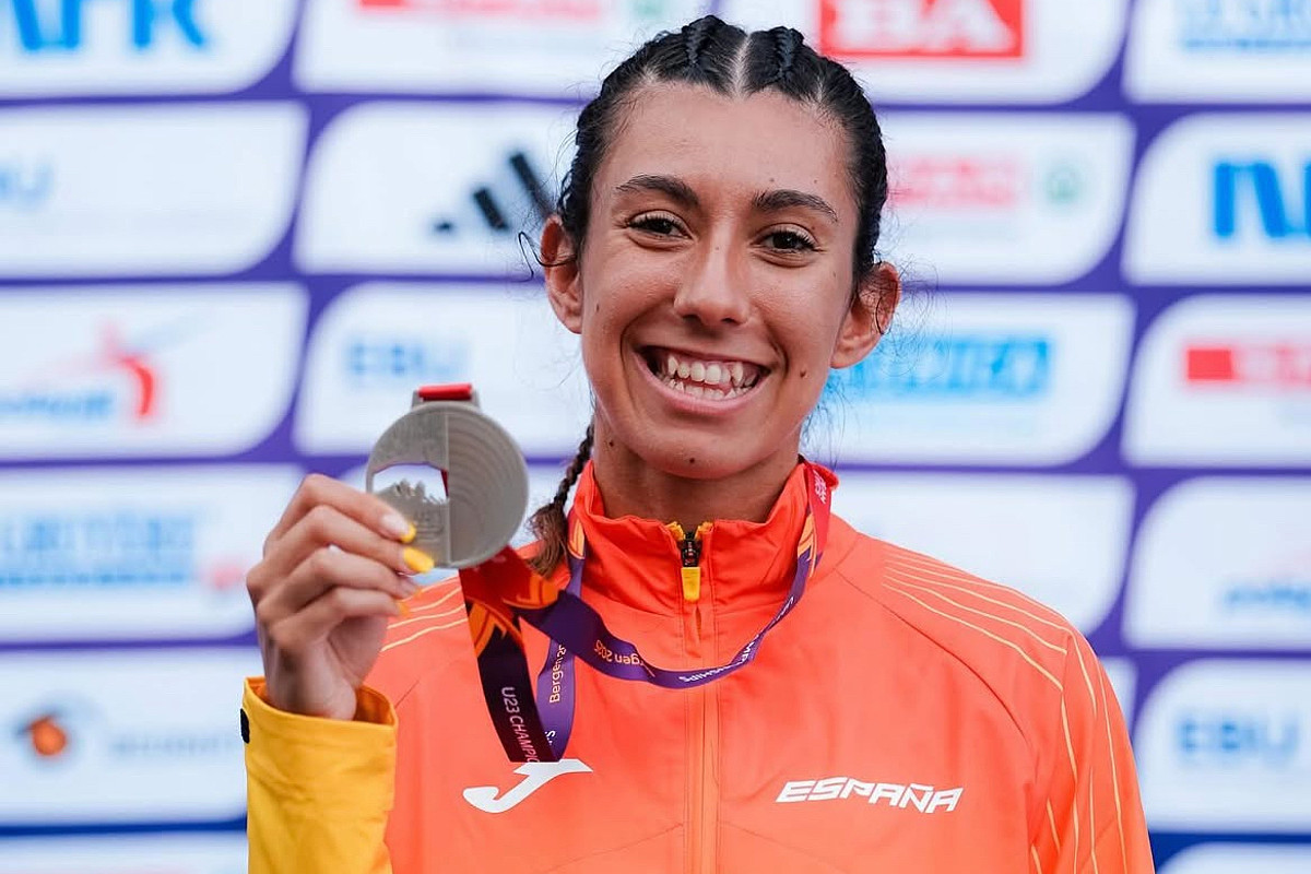 Rocío Arroyo, estudiante de Estudios Ingleses, subcampeona de Europa sub-23 de atletismo