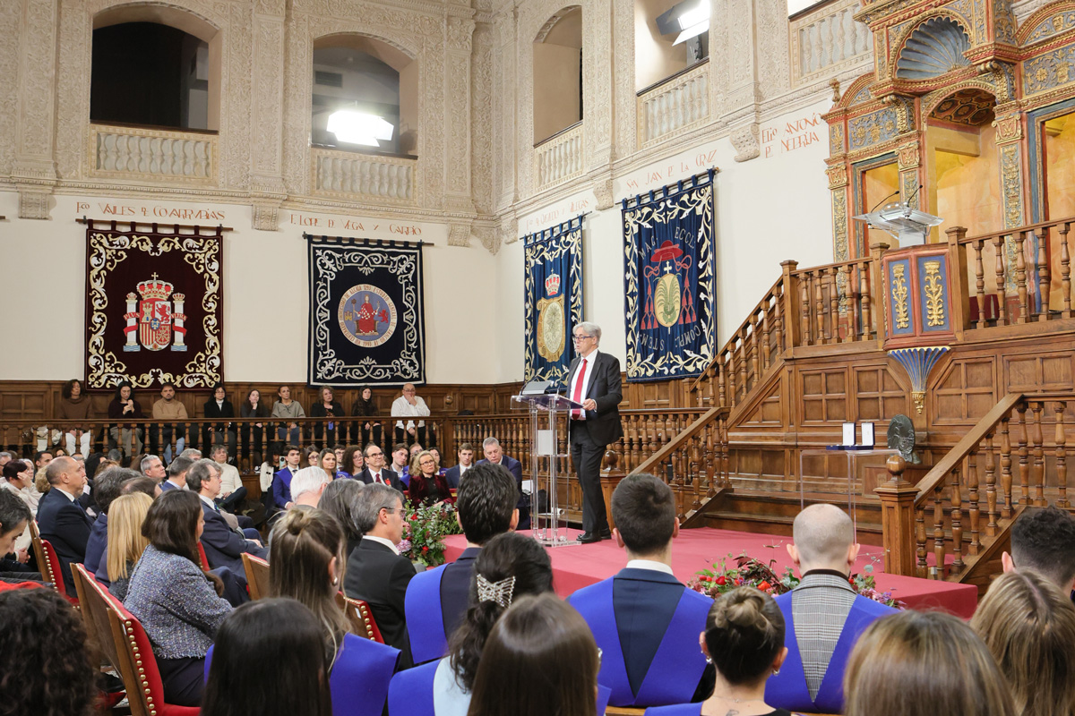 El embajador de Canadá y el 'sheriff de Harvard' protagonizan el acto académico de Santo Tomás de Aquino 