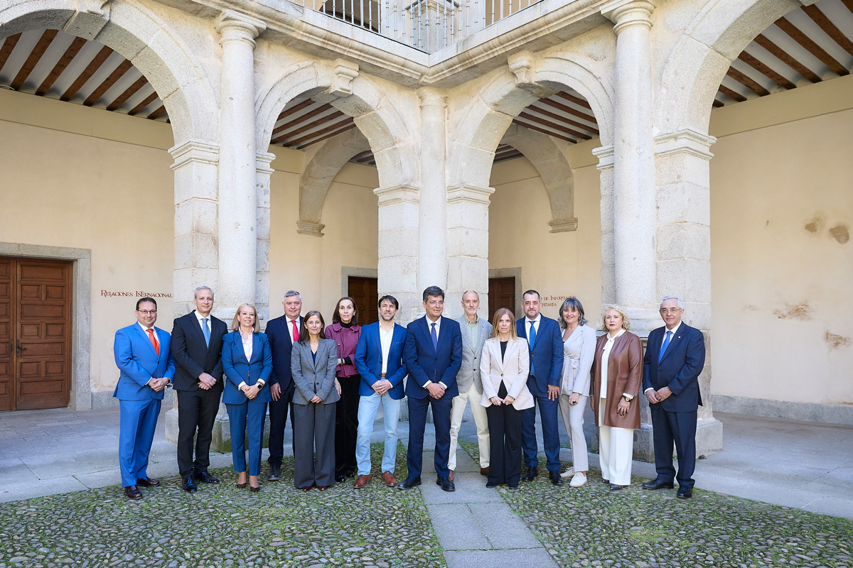 Carmelo García, el nuevo rector de la Universidad de Alcalá, presenta su equipo de dirección 