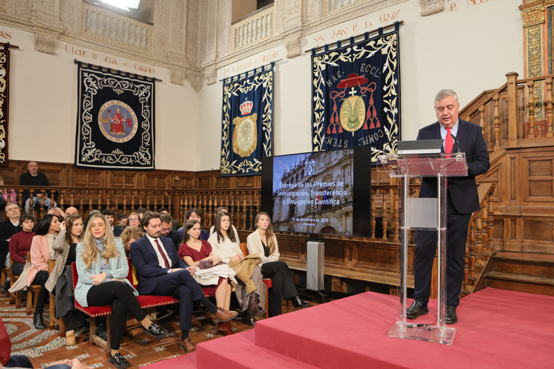 El Paraninfo de la UAH ha acogido una nueva edición de los Premios de Investigación, Transferencia y Divulgación Científica