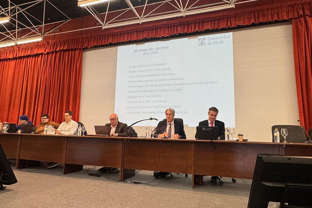 La Universidad de Alcalá celebra sesión ordinaria del Claustro