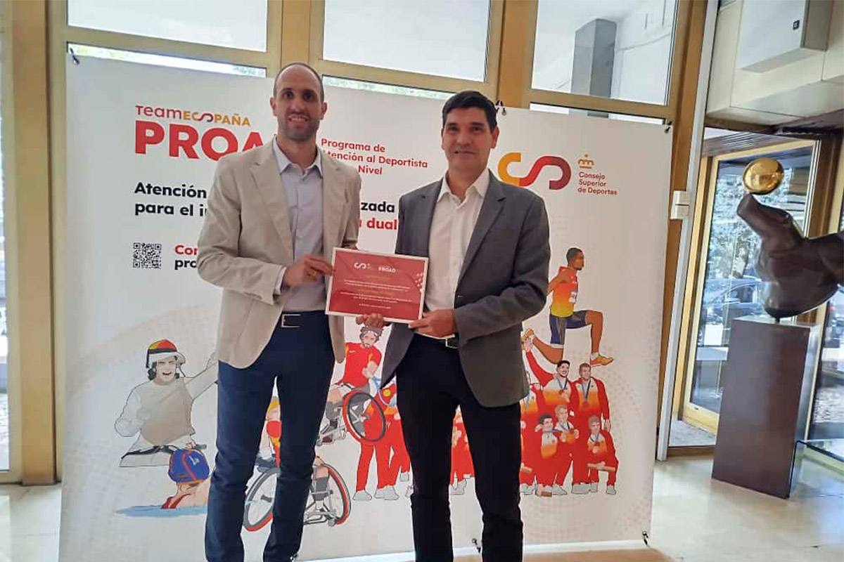 El Consejo Superior de Deportes reconoce la labor de la UAH en el impulso de la carrera dual de los deportistas de alto nivel