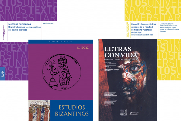 Editorial Universidad de Alcalá publica este mes nuevos libros y revistas