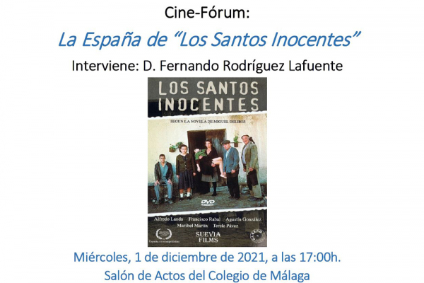 La Universidad de Mayores de la UAH te invita al cine fórum de 'Los santos inocentes'