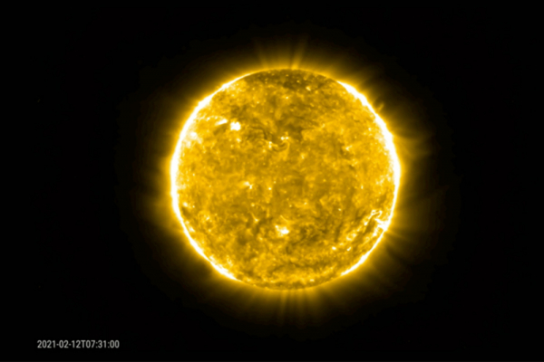 Solar Orbiter envía las primeras imágenes de eyecciones de masa coronal del Sol