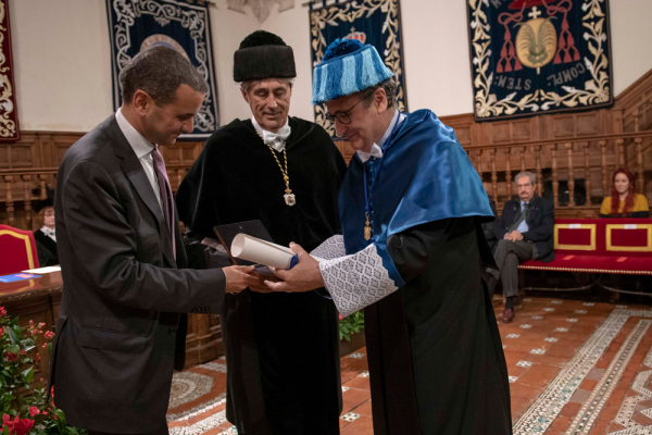 Andrés Moya, maestro de la VIII Lección Magistral Andrés Laguna: un científico humanista del siglo XXI