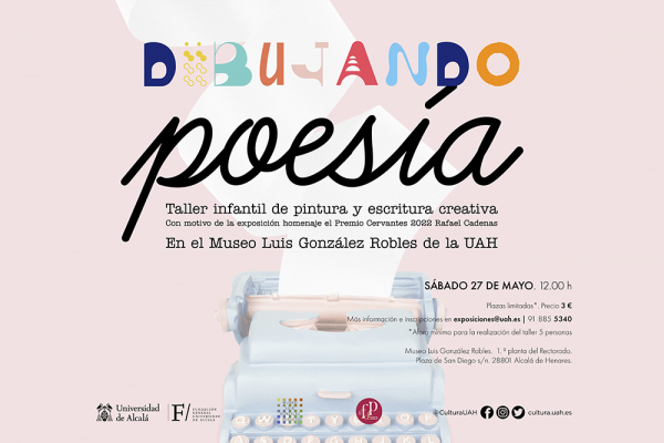 La Universidad de Alcalá organiza un taller de poesía y dibujo para niños
