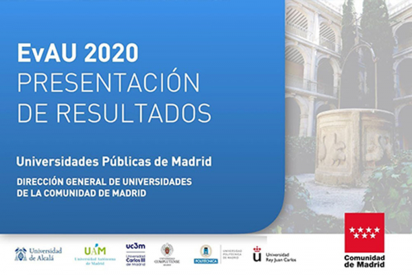La UAH acoge el acto de presentación de los resultados de la EvAU 2020 en la Comunidad de Madrid