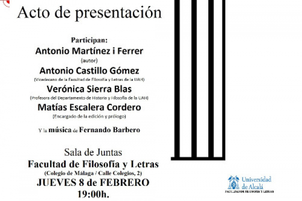 Presentación del libro ‘Para la libertad. Memorias a un padre asesinado’ de Antonio Martínez i Ferrer