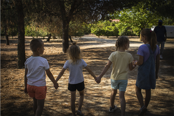 Profesores y estudiantes de la UAH han colaborado en un campamento con niños ucranianos