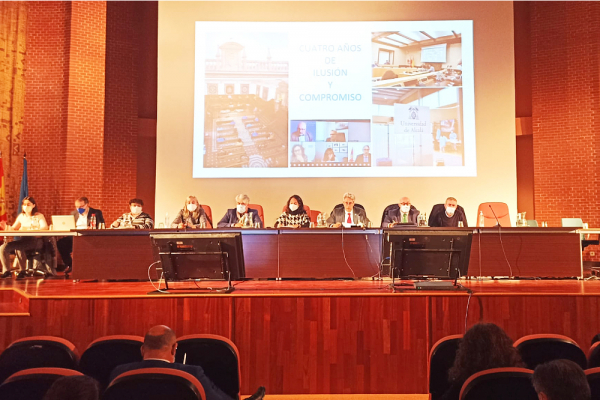 El Claustro de la Universidad de Alcalá retoma sus sesiones presenciales
