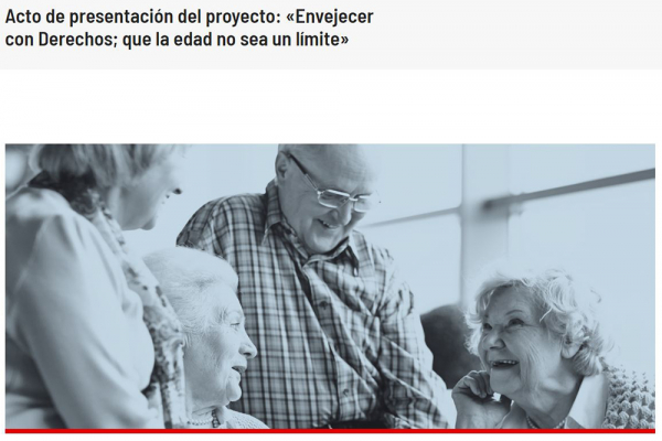 La Clínica Legal de la Universidad de Alcalá participa en el proyecto 'Envejecer con derechos; que la edad no sea un límite'