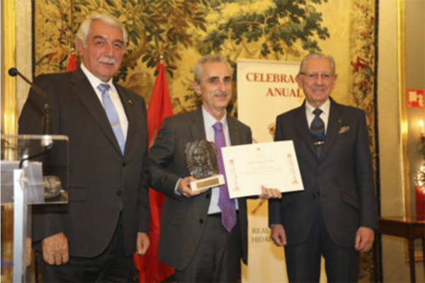 Un profesor de la UAH, premiado por la Real Asociación de Hidalgos de España