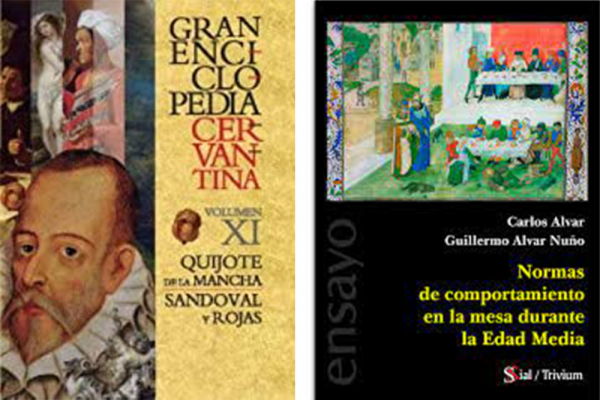 La UAH presenta el XI tomo de la Enciclopedia Cervantina y el libro 'Normas de comportamiento en la mesa de la Edad Media'