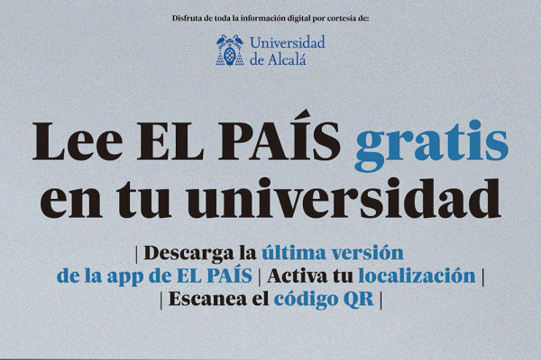 Toda la comunidad universitaria podrá acceder gratis a la edición digital de El País
