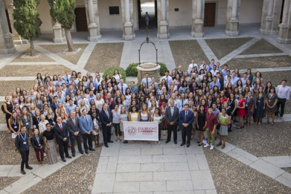 La Universidad de Alcalá acoge las jornadas de Orientación para los becarios Fulbright estadounidenses que vienen durante este curso a España y Andorra