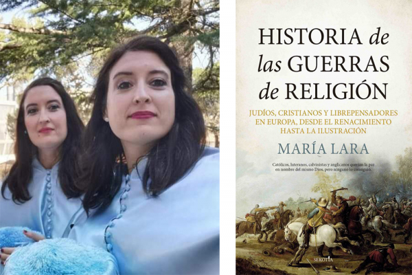 Dos AlumniUAH presentan un libro en el campus de Guadalajara sobre las guerras de religión