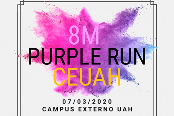El Consejo de Estudiantes de la UAH organiza la carrera ‘Purple Run por el 8M del CEUAH’