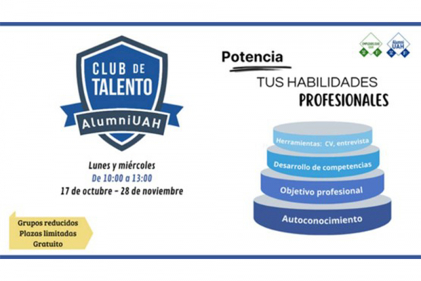Nueva edición del Club del Talento AlumniUAH