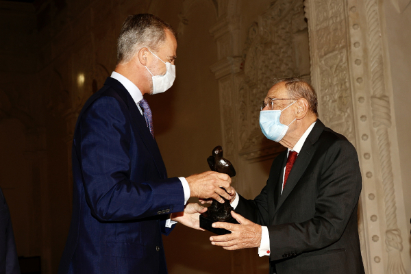 Javier Solana recibió en la Universidad de Alcalá el Premio a ‘Una Trayectoria Fulbright’
