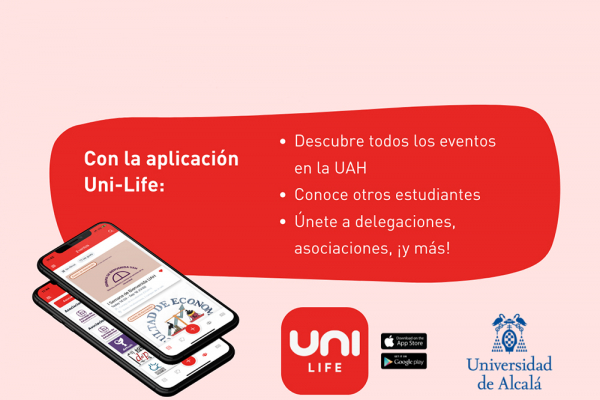 ¡Descubre actividades y conoce a otros estudiantes de la UAH a través de la aplicación Uni-Life!