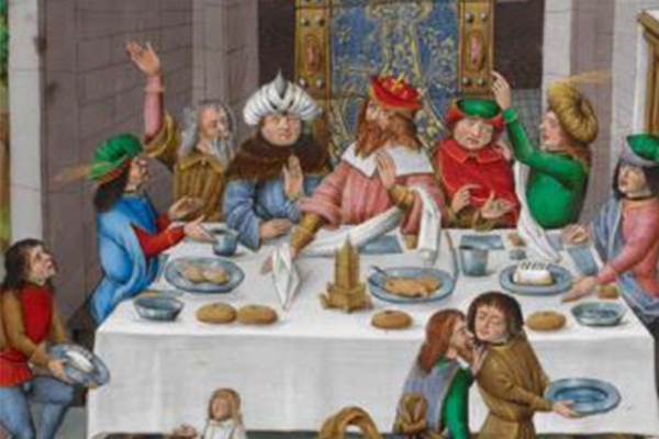 La comida en la cultura europea entre la Edad Media y el Renacimiento
