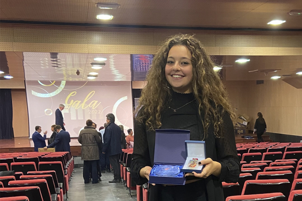 Una estudiante de la Universidad de Alcalá, reconocida como mejor deportista del año en waterpolo