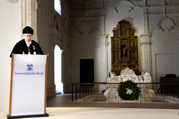 La UAH homenajea a su fundador, el Cardenal Cisneros, en la tradicional 'Annua Commemoratio Cisneriana'