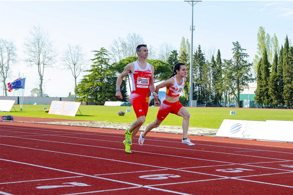 Una estudiante de Fisioterapia de la UAH, promesa del atletismo paralímpico