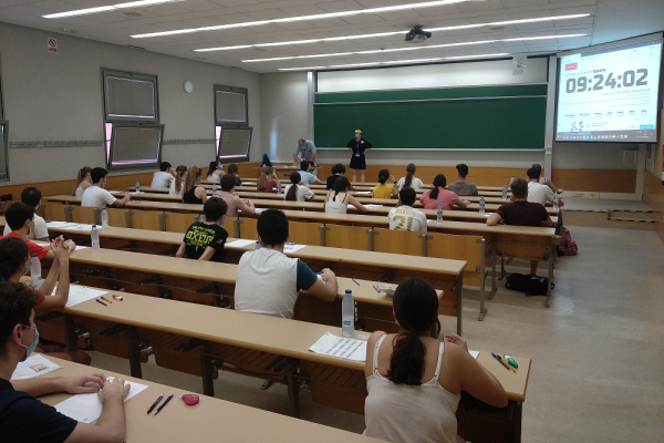 Éxito de aprobados de los alumnos que se presentaron a la EvAU en la Universidad de Alcalá